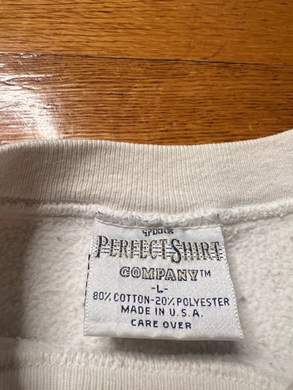 Lazy Dog Saloon Graphic White Crewneck Sweater - Picture 4 of 4